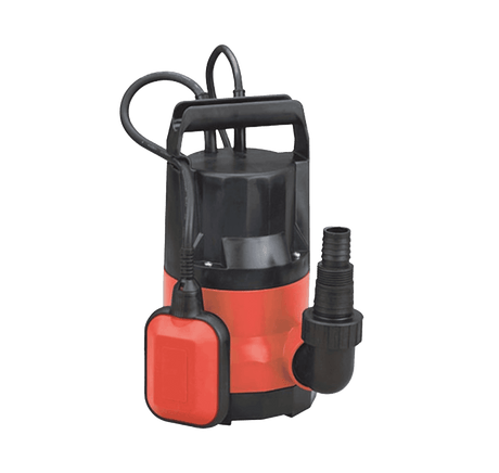 Aqua Coastal 1/2 HP submersible pump for pool cover water removal, compact and durable for efficient drainage.