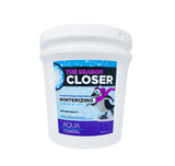 Aqua Coastal Ultimate Closing Kit for Salt Water Pools, including pool chemicals for winterizing and protecting the pool system.