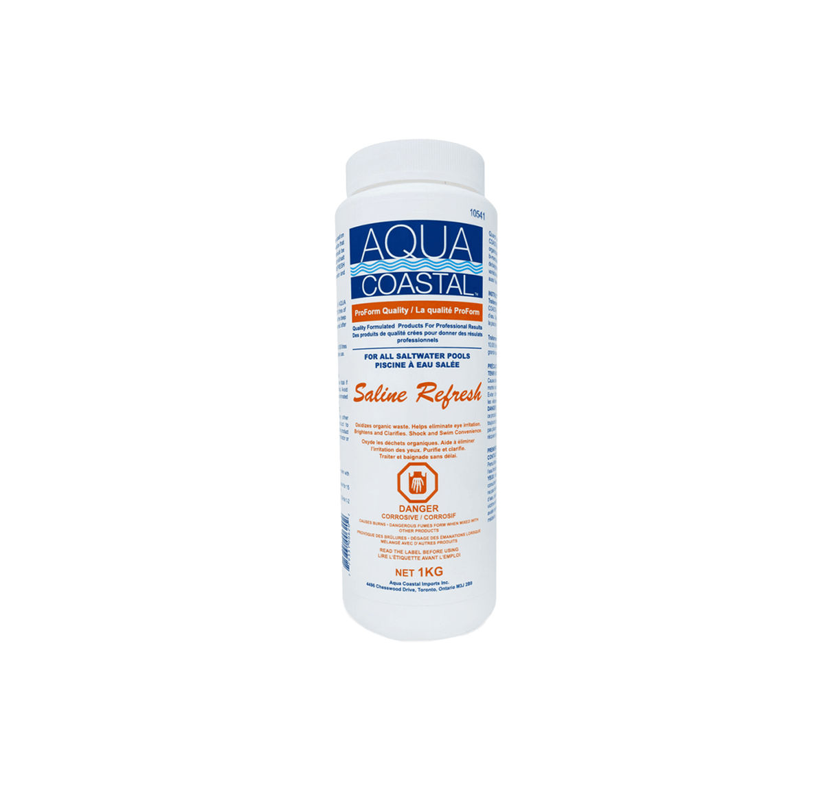 Aqua Coastal Ultimate Pool Opening Kit for salt water pools, including chemicals and tools for startup care and maintenance.