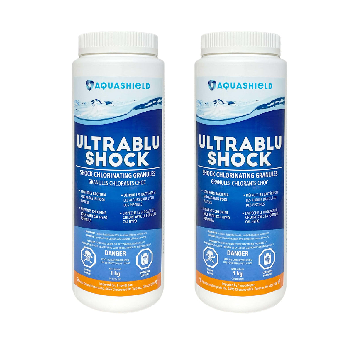 Ultrablu Chlorine Pool Shock and Super Chlorinator (2Kg) Fast Shock