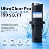 Aqua Coastal UltraClear Pro 150 sq. ft. Cartridge Filter