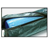 Aqua Coastal winter jacket cover for solar blankets up to 16 feet, designed to protect and insulate solar pool covers.