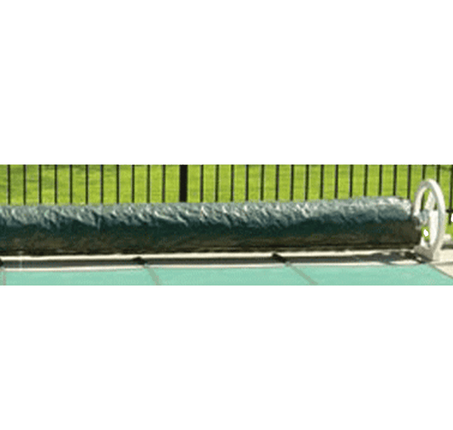 Aqua Coastal winter jacket cover for solar blankets up to 18 feet, protecting and insulating solar pool covers.