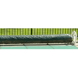 Aqua Coastal winter jacket cover for solar blankets up to 24 feet, designed to protect solar pool covers during winter.