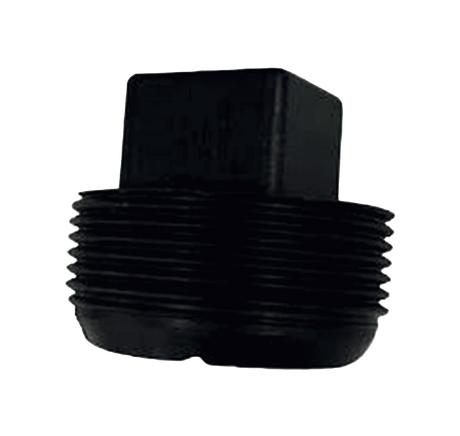 Aqua Coastal 2-inch threaded pool plug for winterizing, made of durable plastic for secure pool winterization and protection.