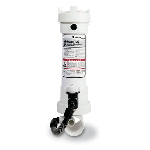 Pentair R171096 Rainbow 320 Automatic Chlorine/Bromine In-Line Pool and Spa Feeder - K&J Leisure