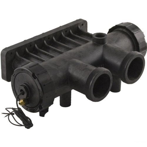 Zodiac R0470800 Inlet and Outlet Header Assembly Replacement for Select Zodiac Legacy Pool and Spa Heater - K&J Leisure