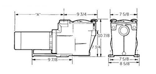 Hayward SP26115VSP Super Pump VS 0.85 HP Variable-Speed Pool Pump, Energy Star Certified - K&J Leisure