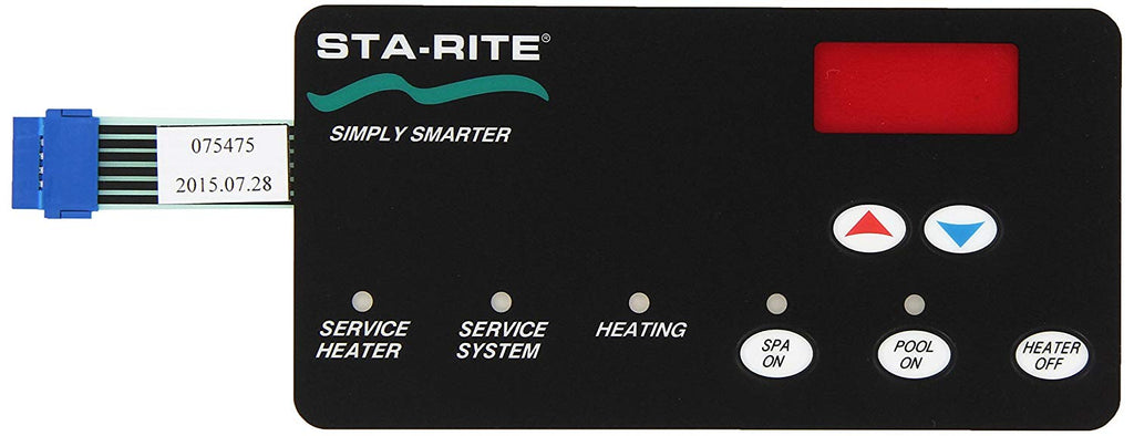 Pentair 42002-0029Z Switch Membrane Replacement Sta-Rite Max-E-Therm Pool and Spa Heater Electrical Systems - K&J Leisure