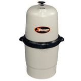 Hayward XStream® CC200CAN single element pool cartridge filter with clear housing and filtration components visible.