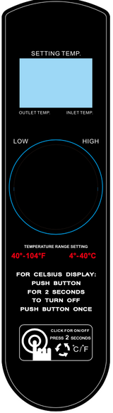 Raypak 18KW Digital Titanium Electric Pool | Spa Heater