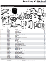 Hayward Super Pump VS 700 Omni, Variable-Speed Pump w/Omni Automation